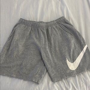 Nike Heather Gray Sports Shorts